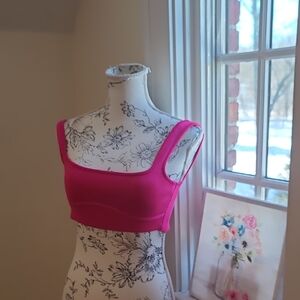 Zara Fuchsia Knit Top